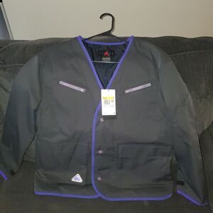 NWT Nike Jordan Women's 23 Engineered Jacket Size L Black Concord Jacket